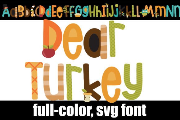 Dear Turkey: A Color Font Built for Visual Impact