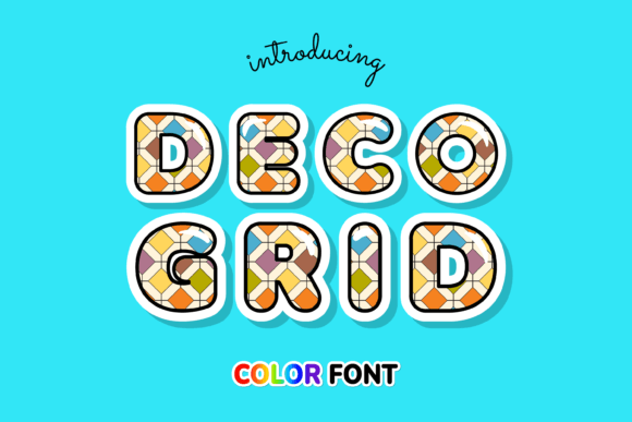 Deco Grid: A Color Font That Makes Campaign Headlines Pop