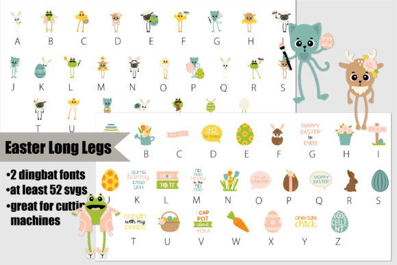 Easter Long Legs Font Review