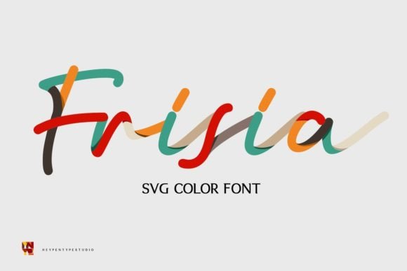 Frisia Font Brings Handmade Products to Life with Color