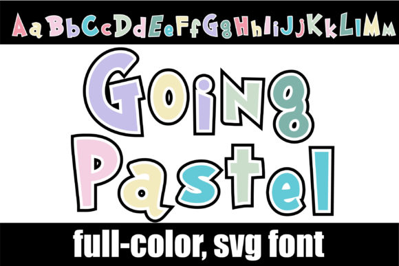 Going Pastel Font for Business