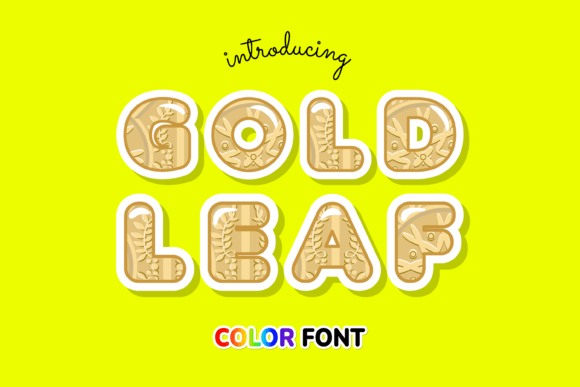 Gold Leaf: A Display Font That Adds Depth to Digital Design