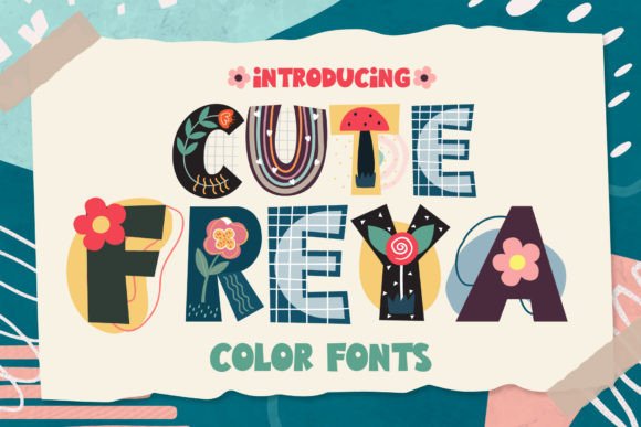 How Cute Freya Brings Playful Elegance to Editorial Design