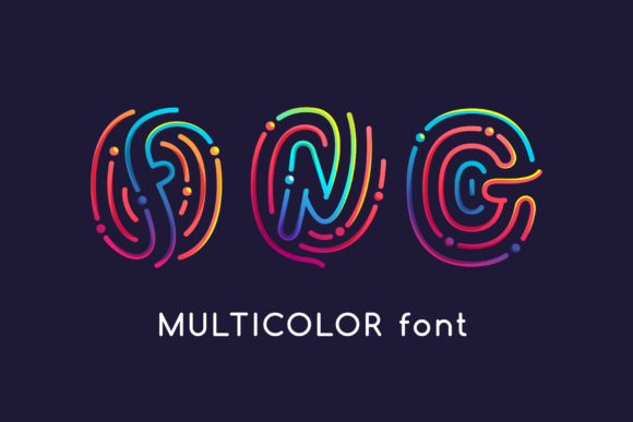 How Rainbow Fingerprint Color Font Gives Small Brands a Distinct Identity