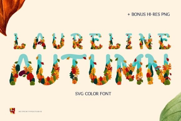 Laureline Autumn: A Seasonal Color Font for Branding