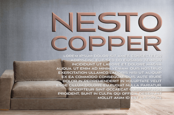 Nesto Copper: The Color Font That Makes Campaign Hooks Instantly Clearer