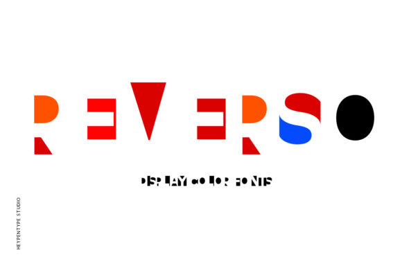 Reverso Color: A Bold Typographic Statement