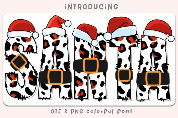 Santa Leona: A Playful Font That Brings Charm to Holiday Campaigns
