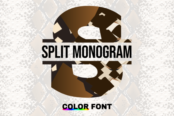 Snake Split: Playful Font for Editorial Design