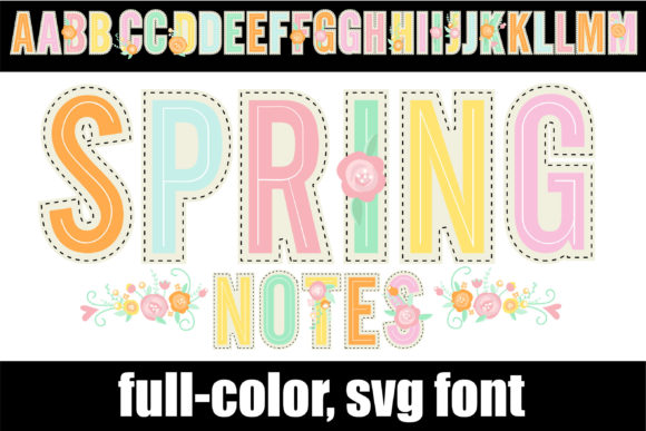Spring Notes: A Fresh Font for Business Branding