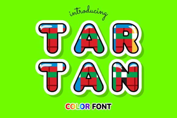 Tartan: A Color Font for Distinctive Editorial Projects
