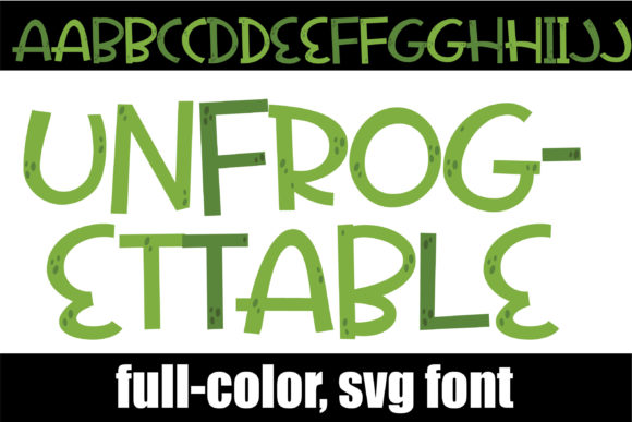 Unfrogettable Font Review