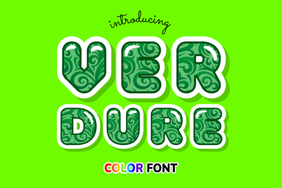 Verdure Color Font: A Marketer’s Secret for Campaign Visuals That Stop the Scroll