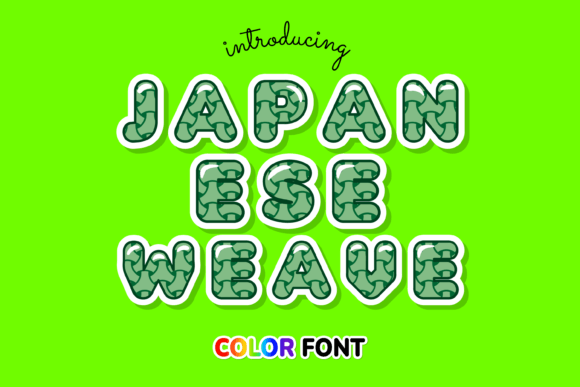 Why Japanese Weave Font Deserves a Place in Your Branding Toolkit