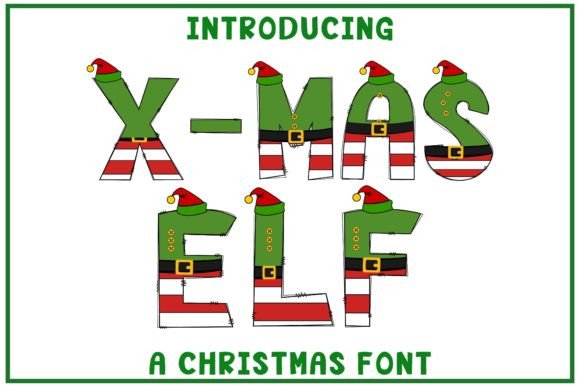 Why X-mas Elf Is the Color Font Your Holiday Brand Needs This Year