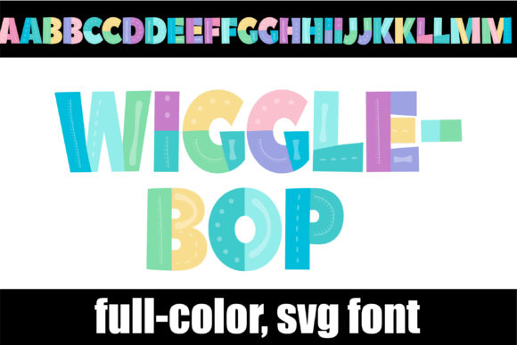 Wigglebop: A Color Font for Polished Branding