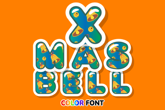 Xmas Bell: A Color Font That Brings Playful Personality to Branding